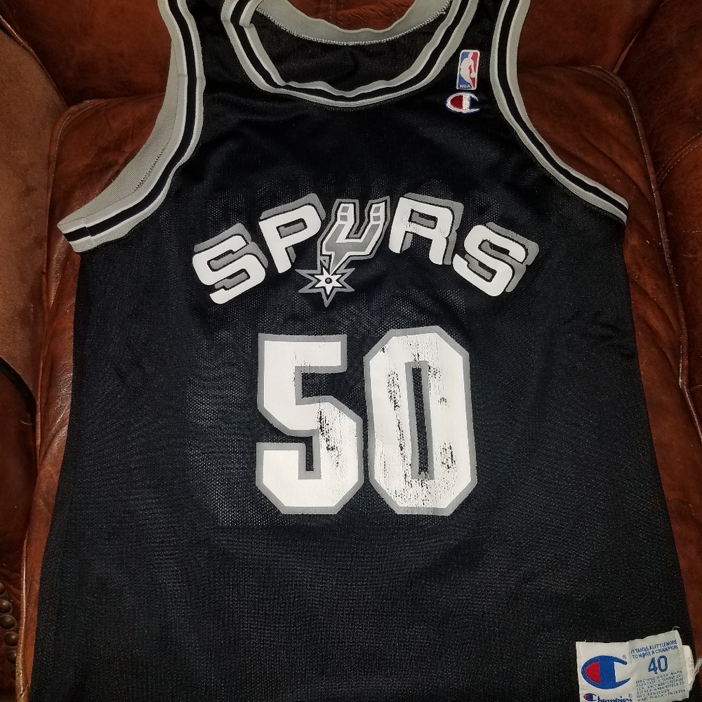 San Antonio Spurs David Robinson Champion Jersey